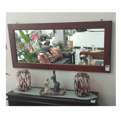 Wood framed mirrors